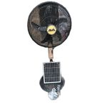 Ava 18 inch Rechargeable Solar Ultra Fan + Panel + 2 Bulb  + Remote - image 3