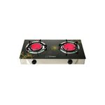 Qasa 2burner Gas Cooker QGC-2BG Infrared