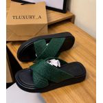 Fashion Men’s Doubles Strap Slippers