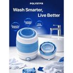 Polystar Mobile Portable 3.0kg Foldable washing Machine PV-WDW4.7K
