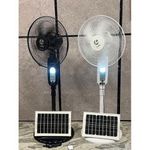 Lekue Leku 16" Multifunctional Solar Standing Fan