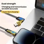 Generic 4 in 1 USB Cable 64Watts Fast Charging Type C & iPhone Charger Cord Charger - image 3