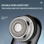 Generic Men'S Professional Electric Mini Shaver, USB Beard Shaver with Smart Digital Display, Easily Shave - image 6