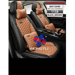 Universal leather car seat cover - full set  - front & Rear