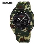 Skmei Waterproof Black Bracelet Digital Led Wristwatch