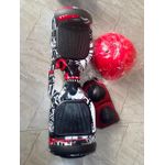 6.5-Inch Self-Balancing Hoverboard with Bluetooth, LED Lights, Safety Helmet & Protective Pads Set