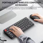 White Label Wireless Keyboard and Mouse Combo 2.4G Auto-Sleep Design- Black - image 2