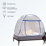product_image_name-Generic-Household Anti-fall Encryption Double-layer Ventilation Bed Tent-2
