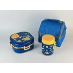 Generic Stainless Steel Lunch Box – 3-Compartment