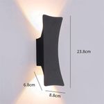 Generic Up & Down Curve Wall Bracket Light - image 2