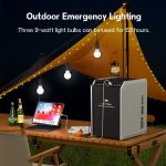 product_image_name-Generic-1000W Inverter LiFePo4 Battery Portable Power Station - White/Black-2