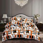 Duvet & Bedsheet with Four Pillowcases 