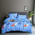 Bedsheets and four pillowcases 6by6 