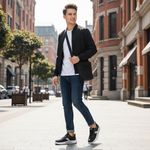 product_image_name-Fashion-Fecisum 2025 Mens fashionable casual shoes Running Sneakers-Black-7