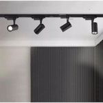 Generic 30w 4in1 TrackLight Adjustable Track Ceiling/wall Spotlight 4 in 1 – Black - image 2