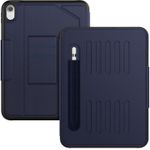 product_image_name-Generic-Shockproof Smart Magnetic Cover Case with Stable Stands & Pencil Holder for iPad 10th Gen 10.9 inch - Blue-6