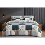 6ft X 6ft Duvet + Blanket With 4 Pillowcases –- Bedding Set,.