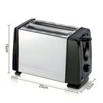 SILVER CREST Automatic Bread Toaster with Two Slots & Browning Control - image 3