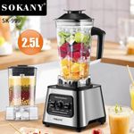 Generic Sokany 2 IN 1 Heavy Duty Blender 2.5L