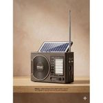 Generic portable, multi-functional 8-band solar radio and Bluetooth wireless speaker