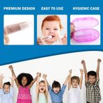 product_image_name-Generic-2pcs Finger Cover Silicone Toothbrush For Babies-5
