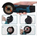 Generic Multi-functional machine-mini brushless angle grinder - image 3