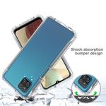 Samsung Galaxy A22 4G 360 Degree Transparent Front And Back Case - image 3