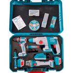 TOTAL 3-in-1 cordless combo kit (grinder,drill &rotary hammer )20v - image 2