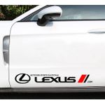 product_image_name-Generic-Premium High Quality Lexus Design Sticker/ decal 2pcs - Black-2
