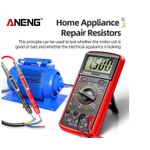product_image_name-ANENG-DT9205A-12 1999 Counts Digital Multimeter AC/DC Voltage Current Tester Electrical Test Meter Profesional -2