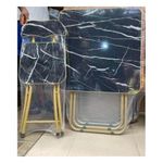 Dining Set, Wooden Kitchen, Foldable1 Table With 1 Chairs