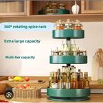 360 Degrees Rotating SPICES Rack