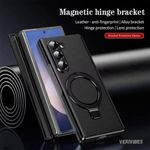 Generic Samsung galaxy z fold 6  magnetic hinge protection with 360° Ring magsafe - image 3