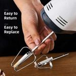 Generic 7 Speed EU Plug Electric Hand Egg Mixer with Dough Hooks & Whisk Attachments - image 4