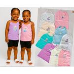 Fashion Children Singlet DIFFERENT COLORSPE 3in1