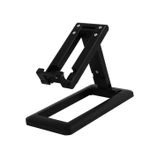 product_image_name-Generic-Foldable Mobile Phone Holder And Tablet Stand-Black-1