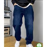 Relaxed Slim Fit Denim Blue Jean