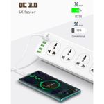 LDNIO  SC10610  10 AC outlets universal power strip - image 2