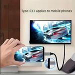 Generic Type-C to HDMI Converter Adapter Cable - 4K@60Hz Video Transmission - image 7