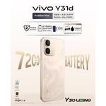 Vivo Y31D-6.75",6/256GB,50MP/8MP,4G LTE,Android 16,7200mAh-Gold