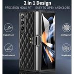 product_image_name-Generic-Samsung galaxy z fold 5 5G Bubble design leather Case with Ring holder -3