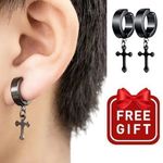 product_image_name-Fashion-Detachable Pendant Pearl Mens Stainless Steel Necklace Beaded Men's Womens Necklace Male Neck Chain-2