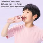 product_image_name-Generic-Children Wireless Bluetooth Phone Singing Microphone - Yellow-3