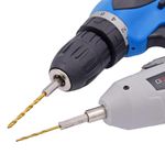 Generic Hexagonal Handle 13pc Titanium Plated Twist Drill 1.5-6.5mm Electric Drill Driver Drilling Air Screwdriver Tool Accessory Set - image 3