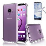 Samsung Galaxy S9 Case Silicone Soft Shockproof Transparent Cover Case