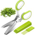 Generic 5 Blade Kitchen Scissors - Stainless Steel Herb Scissors