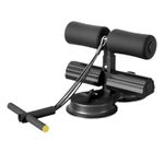 Adjustable Sit Up Bar With Rope & Strong Suction  Base For Abdominal & Core Workout Equipment Exerciser With Lock