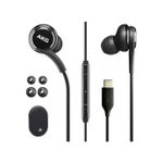 product_image_name-Samsung-Type C Earpiece - Earbuds for S24/S23/S22/S21, iPhone 15, IPhone 16 & All Type C Enable Device, Capacitive Microphone, Volume Control Headphone-1
