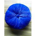 product_image_name-Generic-Classic Velvet Royal Blue  Round Throw Pillow-2
