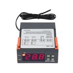 Temperature Controller, Universal Digital Thermostat with Temperature Sensor Probe -110-220v